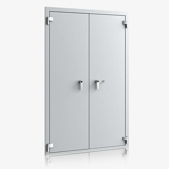 Porta di Sicurezza Certificata Classe I per Caveau e Locali Armi - dettaglio interno