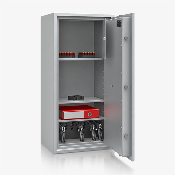 Fuciliera Blindata Certificata Classe 0 — 10 Fucili · 355×530×415 mm - dettaglio interno