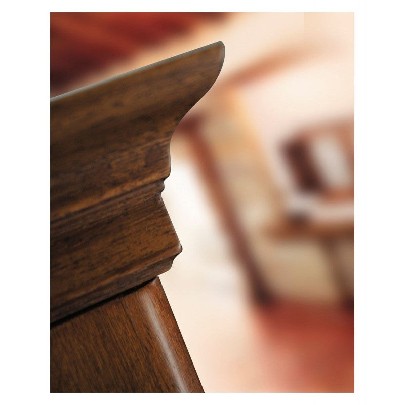 Armadio di design rivestito legno versione a ripiani