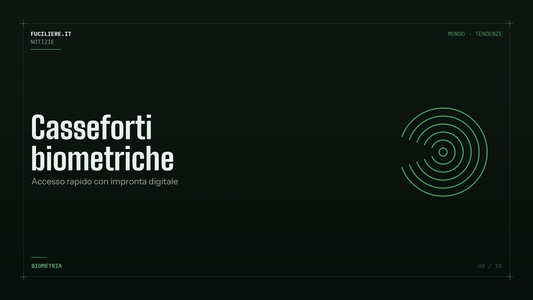 Casseforti biometriche ad accesso rapido: la tendenza che arriva dagli USA