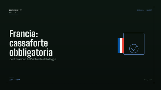 Francia: cassaforte obbligatoria per legge e certificazione A2P