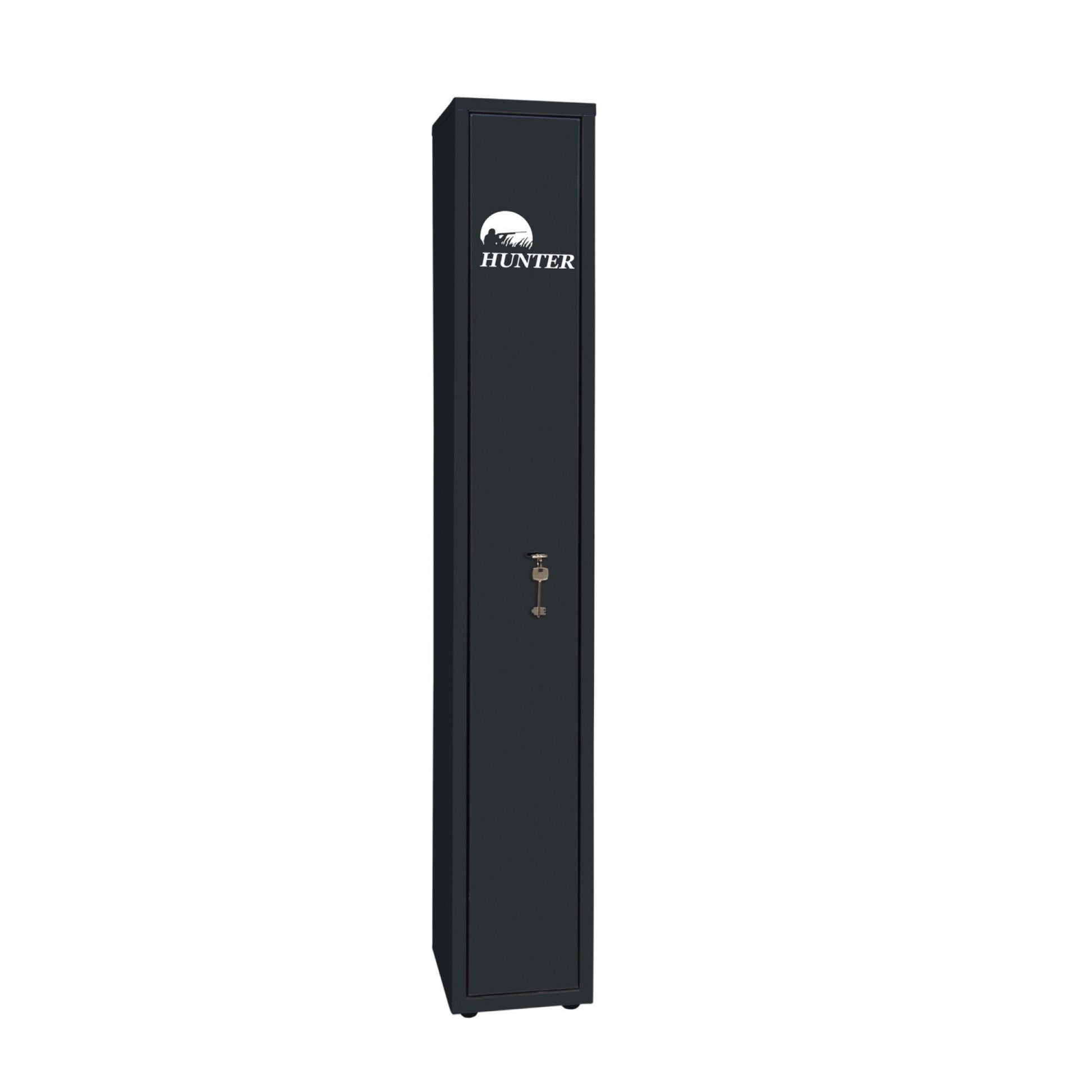 Armadio Portafucili Blindato per Armi — 3 Fucili · 1300×200×260 mm - vista aperta