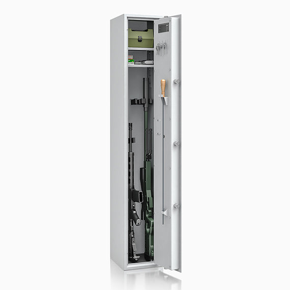 Armadio Portafucili Certificato S1 — da 4 a 7 Fucili - dettaglio interno