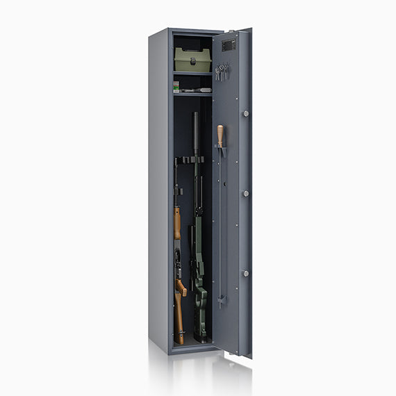 Armadio Portafucili Certificato S1 — da 4 a 7 Fucili - dettaglio interno