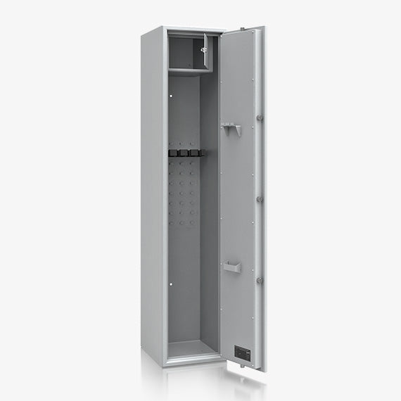 Armadio Portafucili Certificato S1 — da 5 a 10 Fucili · 1550×320×360 mm