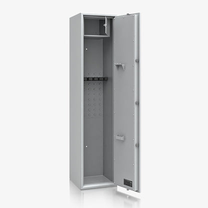 Armadio Portafucili Certificato S1 — da 5 a 10 Fucili · 1550×320×360 mm - dettaglio interno