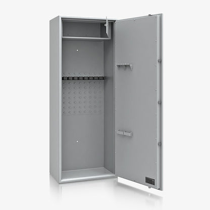 Armadio Portafucili Certificato S1 — da 5 a 10 Fucili · 1550×320×360 mm - dettaglio interno