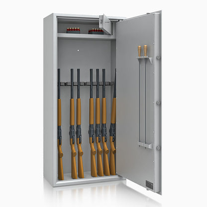 Armadio Portafucili Certificato S1 — da 5 a 10 Fucili - dettaglio interno