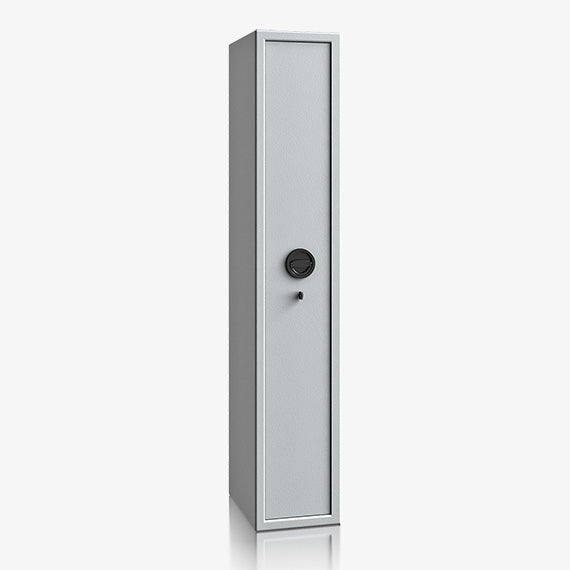 Armadio Blindato Portafucili Certificato S2 — da 4 a 10 Fucili · 1550×280×385 mm