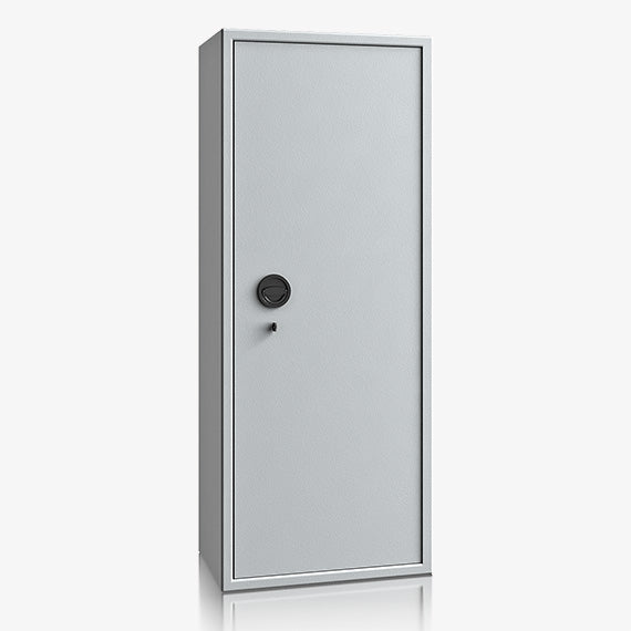 Armadio Blindato Portafucili Certificato S2 — da 4 a 10 Fucili · 1550×280×385 mm - vista posteriore