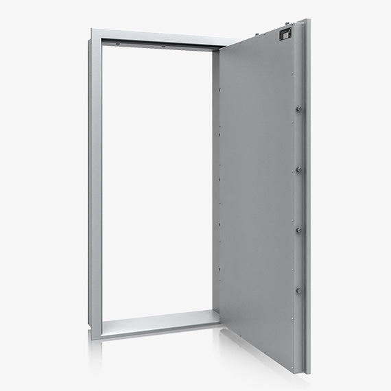 Porta di Sicurezza Certificata Classe I per Caveau e Locali Armi - dettaglio interno