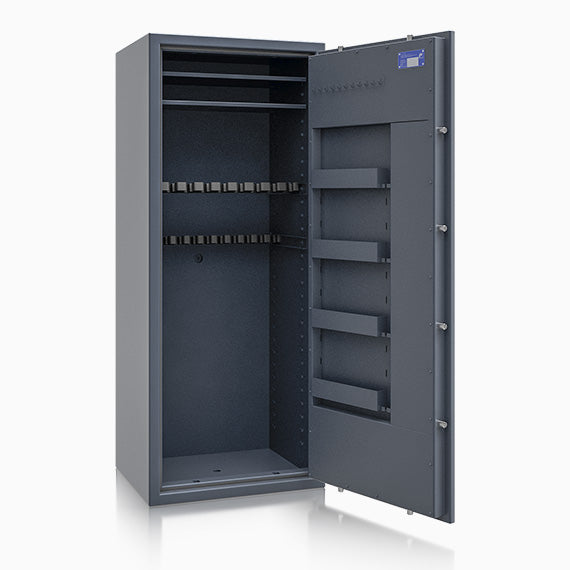 Fuciliera Blindata Certificata Classe I — da 16 a 26 Fucili - vista aperta