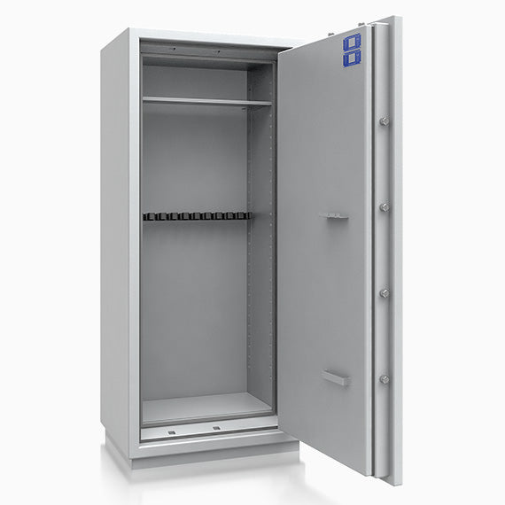 Armadio Blindato Portafucili Certificato S2 — 11 Fucili - dettaglio interno
