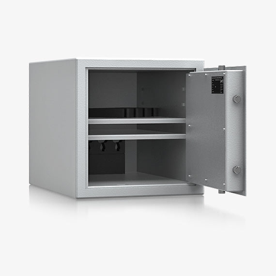 Armadio Blindato Portafucili Certificato S2 — da 6 a 10 Fucili - vista aperta