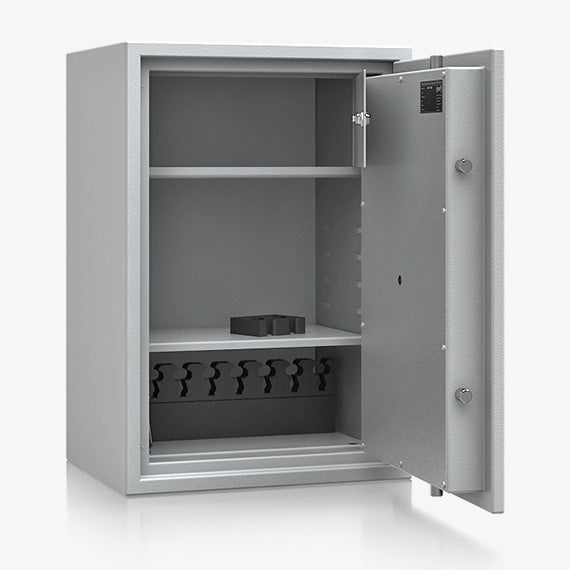 Fuciliera Blindata Certificata Classe 0 — 10 Fucili · 355×530×415 mm - vista posteriore
