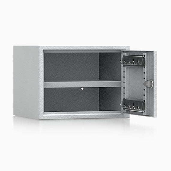 Armadio Portafucili Blindato per Armi — 100×250×180 mm - vista aperta