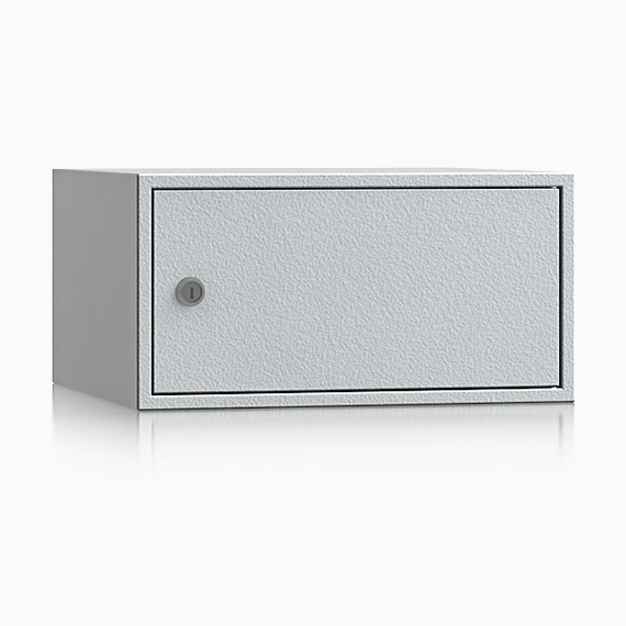 Armadio Portafucili Blindato per Armi — 100×250×180 mm - vista posteriore