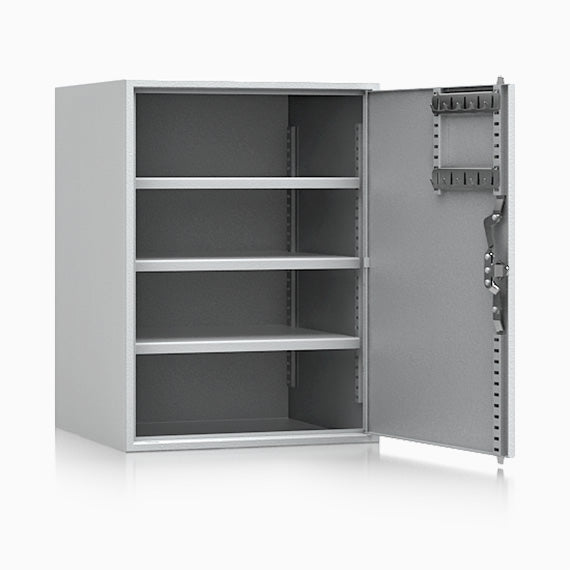 Armadio Portafucili Blindato per Armi — 100×250×180 mm - vista posteriore