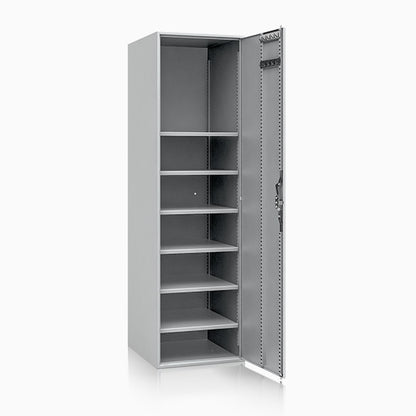 Armadio Portafucili Blindato per Armi — 100×250×180 mm - vista aperta