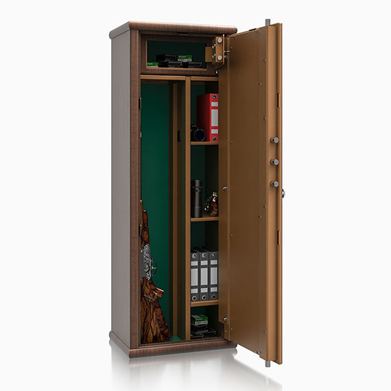 Armadio Portafucili Effetto Legno — da 4 a 8 Fucili