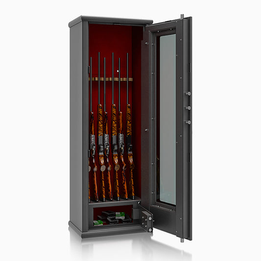 Vetrine blindate per 8 fucili