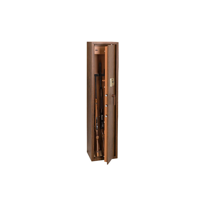 Armadio Portafucili Effetto Legno — 5 Fucili