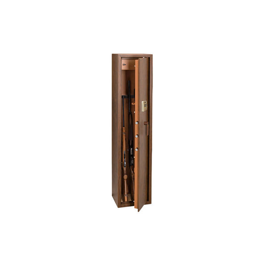 Armadio Portafucili Effetto Legno — 5 Fucili