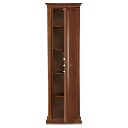 Armadio di design rivestito legno versione a ripiani