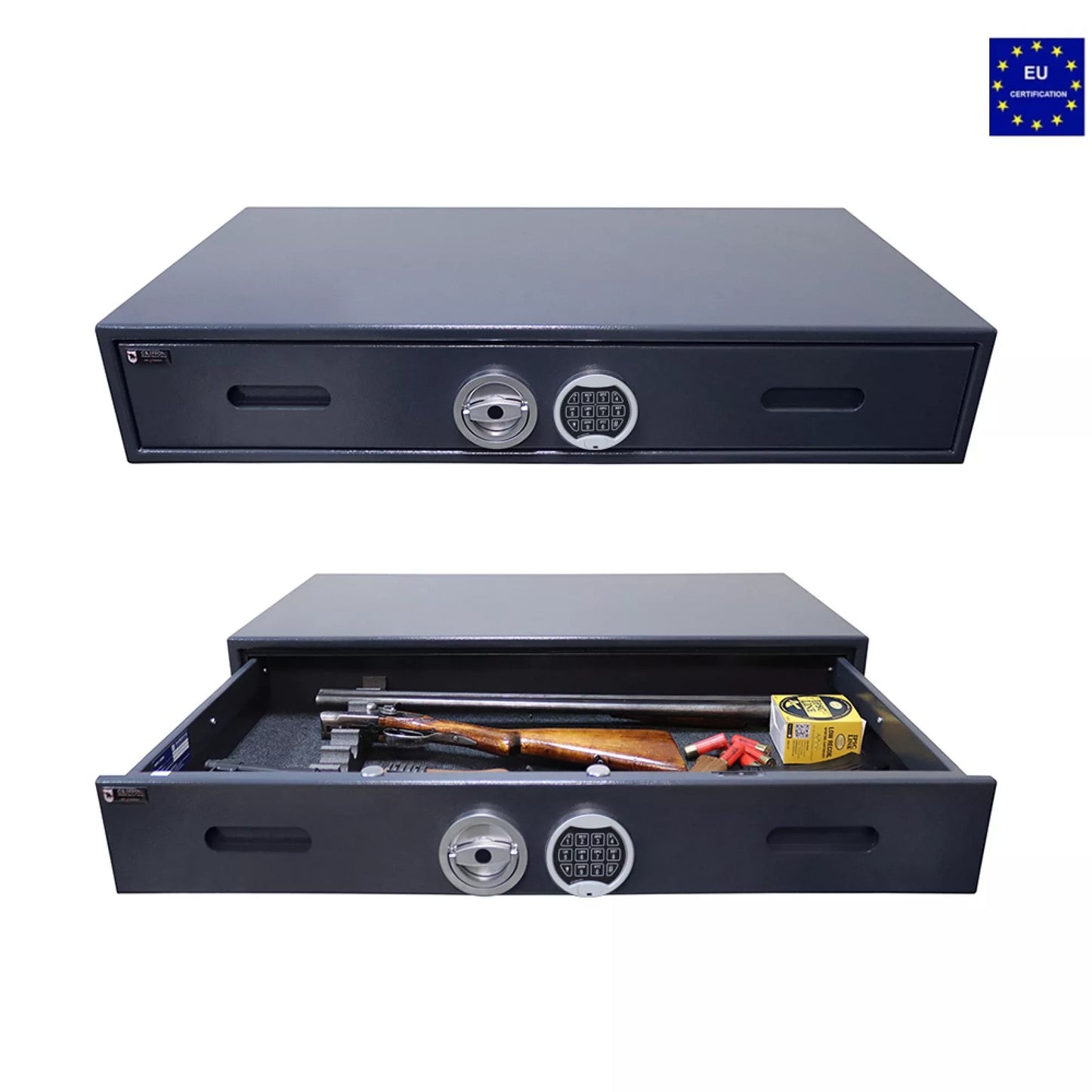 Cassetto di sicurezza blindato per armi corte con serratura elettronica